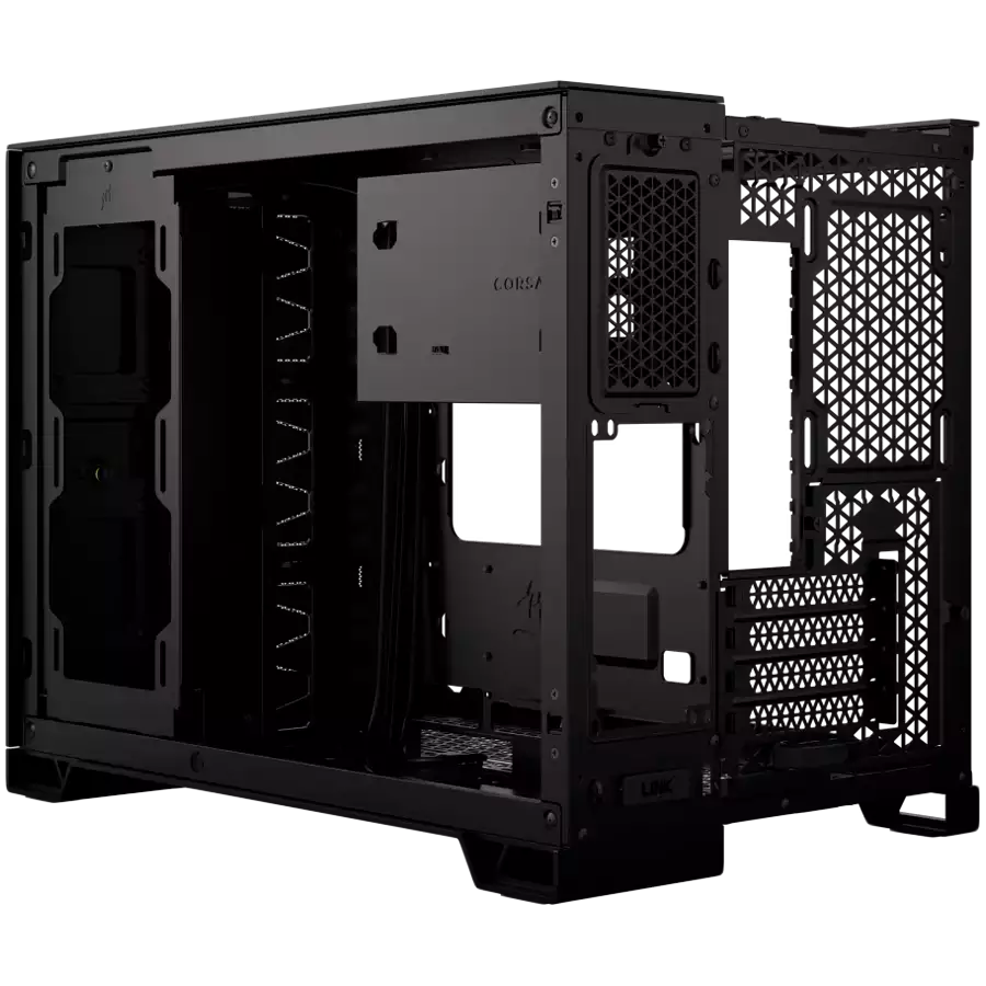 Case Corsair 2500D AIRFLOW, Tempered Glass,Micro-ATX, Black