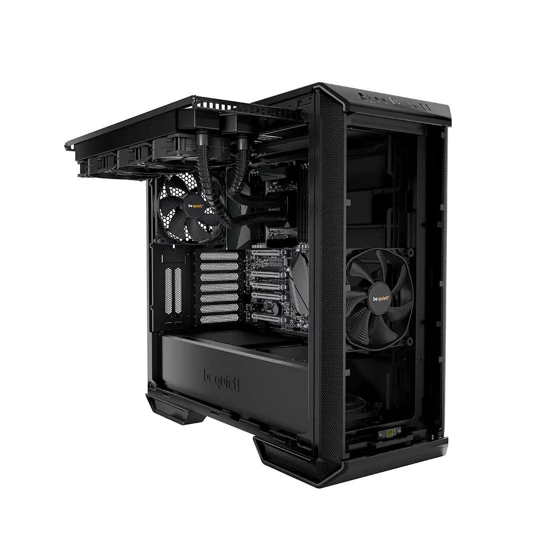 Корпус be quiet! Dark Base 700, Midi Tower, E-ATX, Black, 3x3.5"/9x2.5", 2xUSB3.0, USB-C