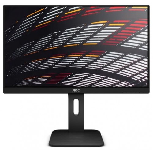 Тонкий Безрамочный Монитор с Регулировкой Высоты 23.8" AOC 24P1  IPS 1920x1080 5 ms 250кдм 1000:1 50М:1 178/178º 1xHDMI  1xDisplayPort1.2 1xVGA 1xDVI 4xUSB3.0 2x2W Черный