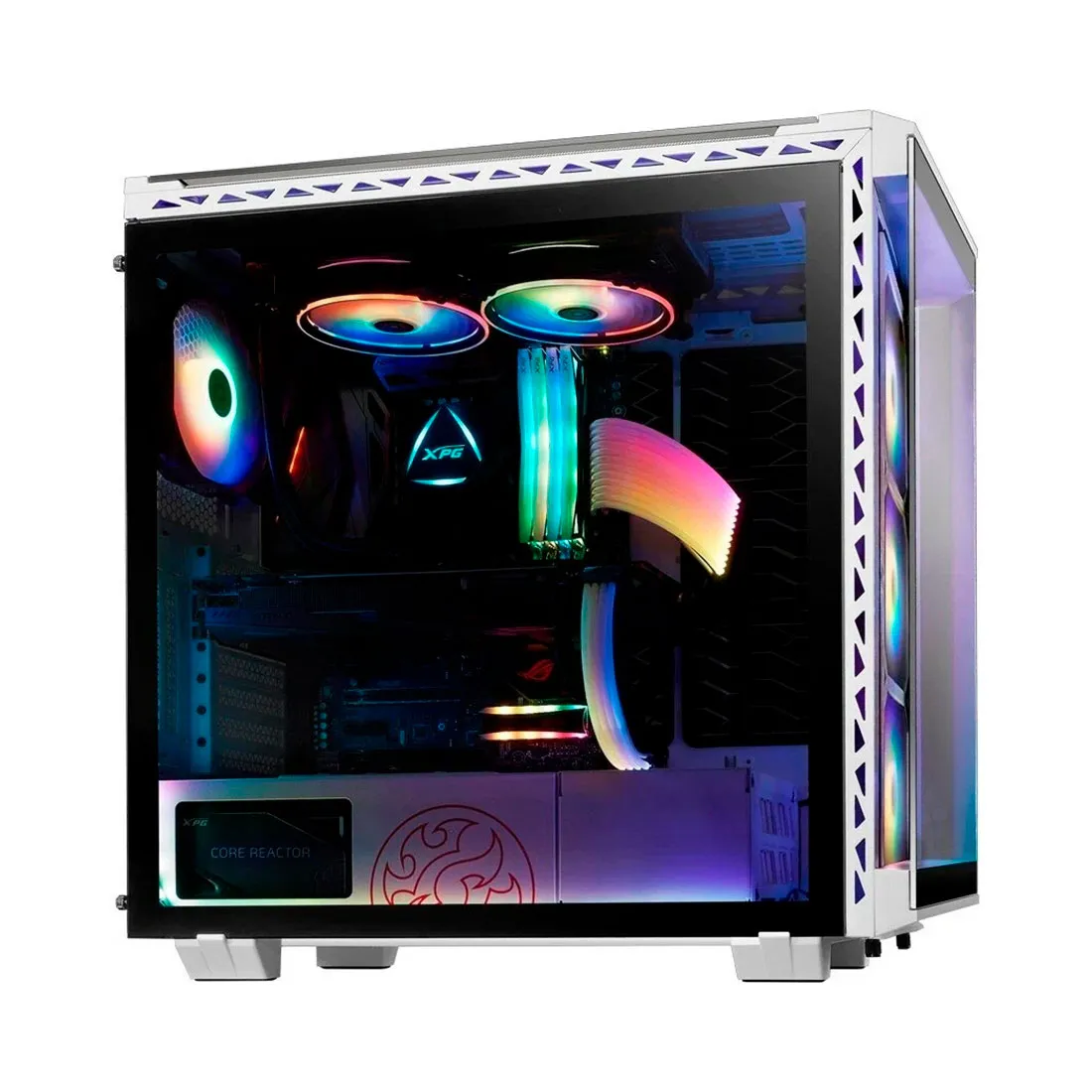 Корпус Adata XPG Battlecruiser, Midi Tower, ATX, Black, 2x3.5"/6x2.5", 2xUSB3.0, USB-C