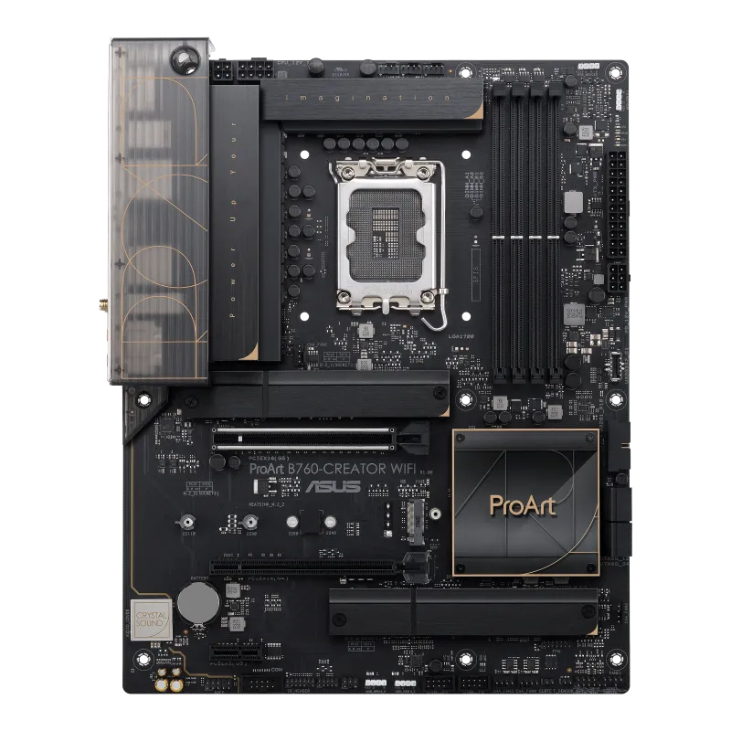 Материнская плата ASUS PROART B760-CREATOR WIFI LGA1700 4xDDR5 4xSATA3 3xM.2 RAID HDMI DP ATX