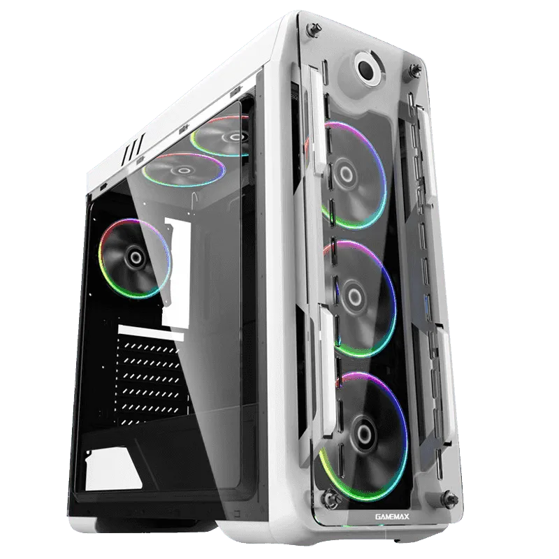 Корпус GameMax Optical (MFG.G510), Midi Tower, ATX, White, 2x2.5"/2x3.5", 2xUSB2.0, USB3.0