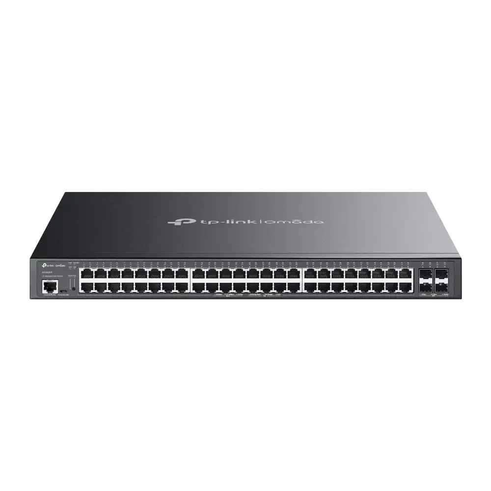 Коммутатор PoE+ управляемый GbE 48-портовый Tp-Link TL-SG3452XP