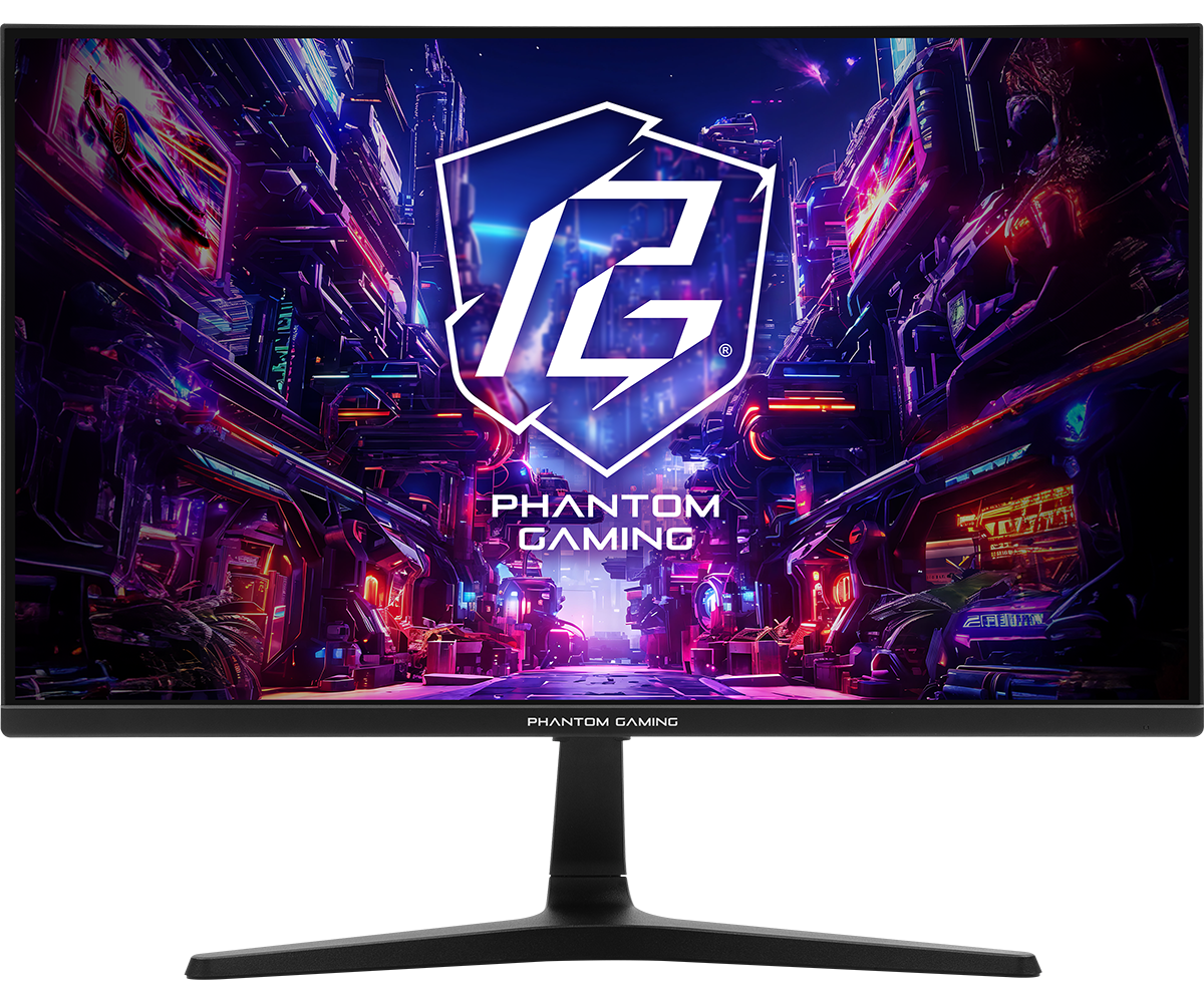 Монитор 24.5" ASRock PG25FFT, Black, IPS, 1920x1080@180Hz, 300кд/м2, 1000:1, 1ms, 2xHDMI, DP