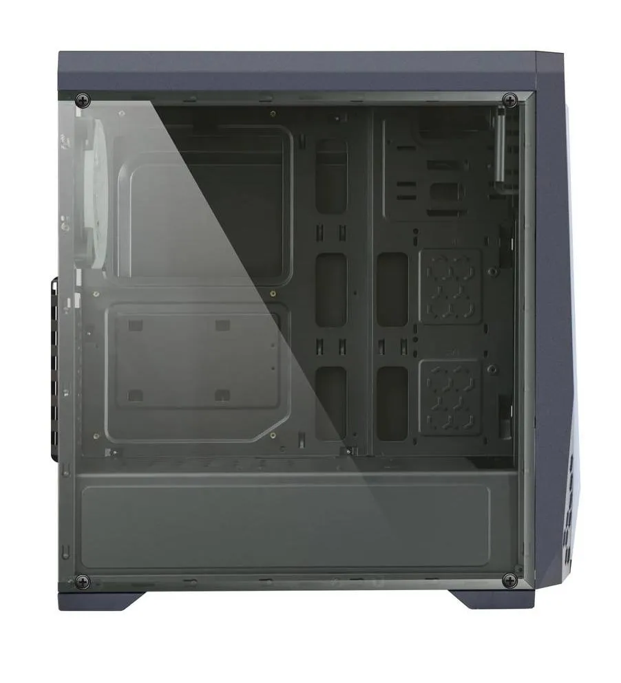 Корпус Wintek Arrow K163 TG, Midi Tower, ATX, Black, 2x3.5"/2x2.5", 2xUSB, USB3.0, RGB