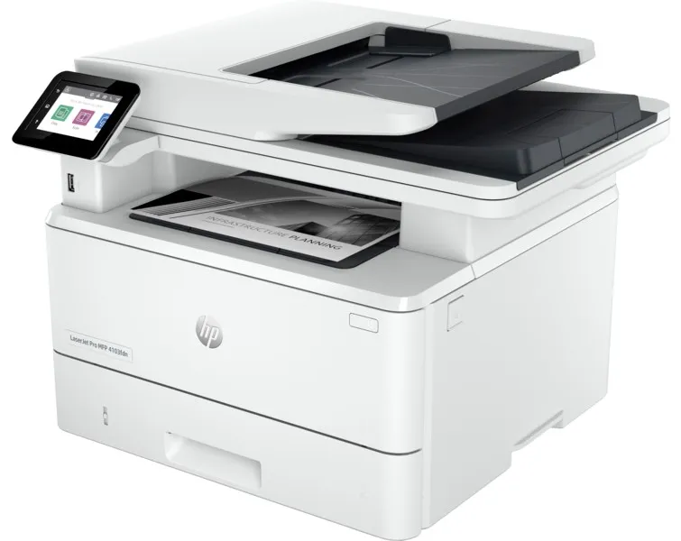 МФУ HP LaserJet Pro MFP M4103fdn Printer (A4)  Printer/Scanner/Copier/Fax/ADF 1200 dpi 40 ppm 512 Mb 1200 MHz tray 100+250 pages USB+Ethernet Prin, cart.3 050 page