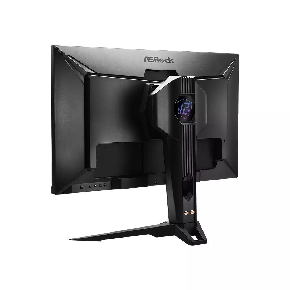 Игровой Монитор Высокого Разрешения 27" ASRock PG27QFT2A IPS 2560x1440@180Hz HDR400 1мс 400cd/m2 1000:1 2xHDMI DP Встроенные колонки 2x2W, Встроенная антенна WiFi (7dBi). Регулировка высоты 100мм, Black