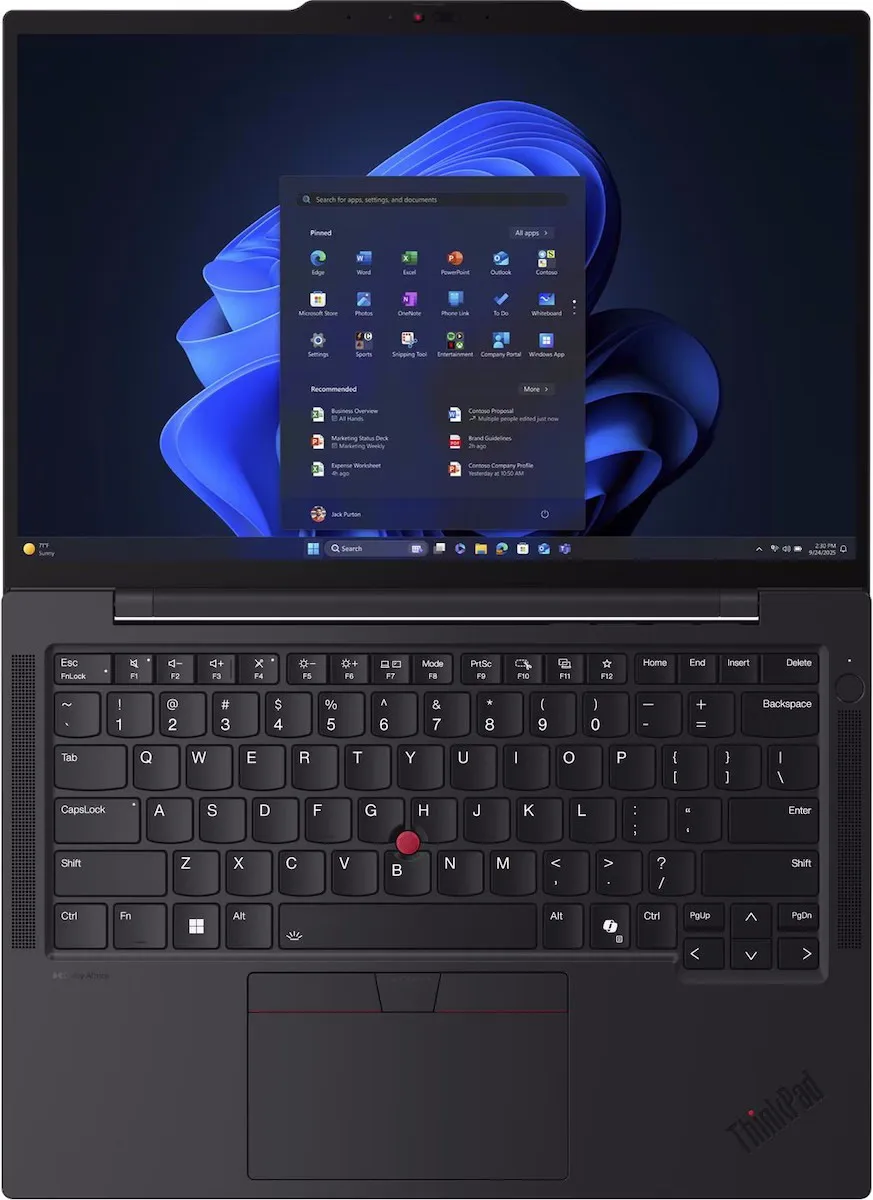 Ноутбук Lenovo Thinkpad T14s G6 14"wuxga 400n/Core ultra7-255u/16gb/1Tb/Nos (21R1005SFW)