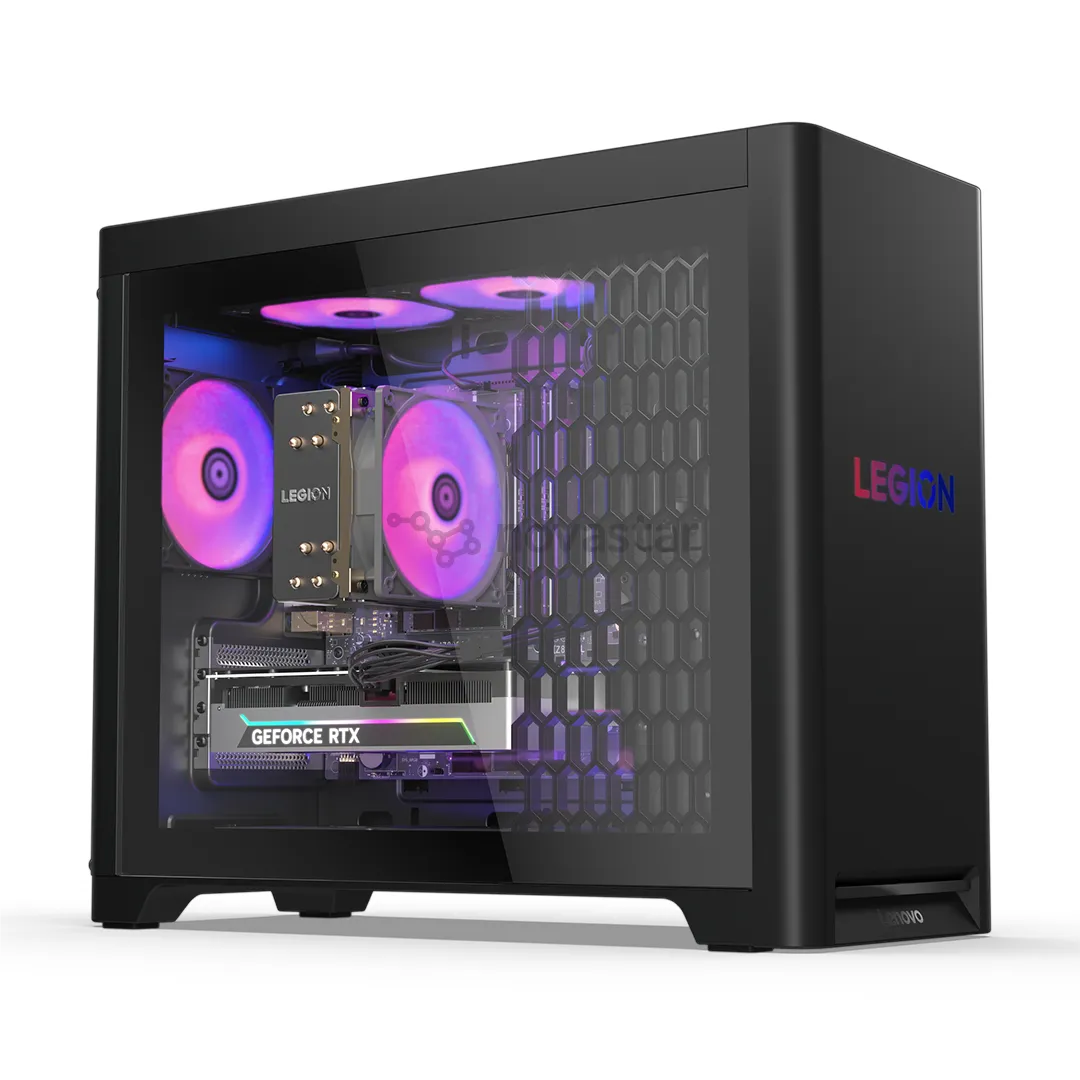 Системный блок Lenovo 90YJ0050KZ Legion T5 30AGB10 AMD Ryzen 5 7600 up to 5,1Ghz (8Cores)/32GB/1TB SSD/NVIDIA GeForce RTX 5060 Ti 8GB GDDR7/Wi-Fi 7/BT5.4/NoOS/1Y/Eclipse Black