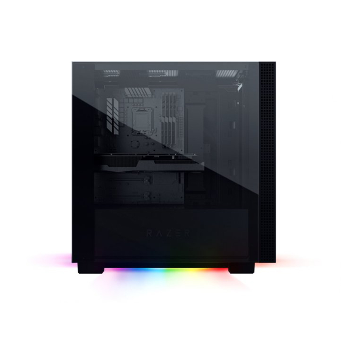Корпус Razer Tomahawk ATX, Midi Tower, E-ATX, ATX, Black, 3x3.5"/3x2.5", 2xUSB3.2, USB-C