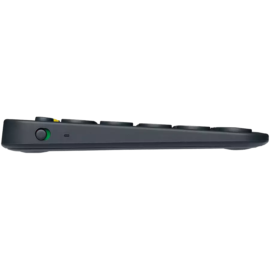 Клавиатура беспроводная Logitech K380 (DARK GREY, Multi-Device, Bluetooth Classic (3.0), 2 батарейки типа ААА) (M/N: Y-R0056)