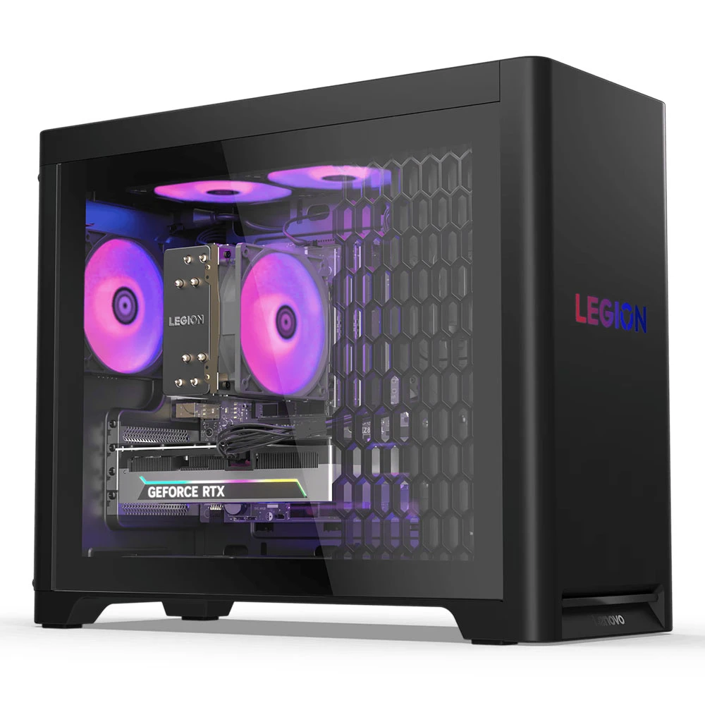 Системный блок Lenovo 90YJ000YKZ Legion T5 30AGB10 AMD Ryzen 5 7600 up to 5,1Ghz (8Cores)/16GB/1TB SSD/NVIDIA GeForce RTX 5070 12GB GDDR7/Wi-Fi 6E/BT5.3/NoOS/1Y/Black