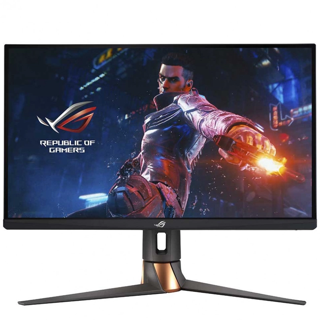 Монитор 27" Asus ROG Swift PG27UQR, Black, IPS, 3840x2160@160Hz, 600кд/м2,1000:1,1ms,USB,2хHDMI,2хDP