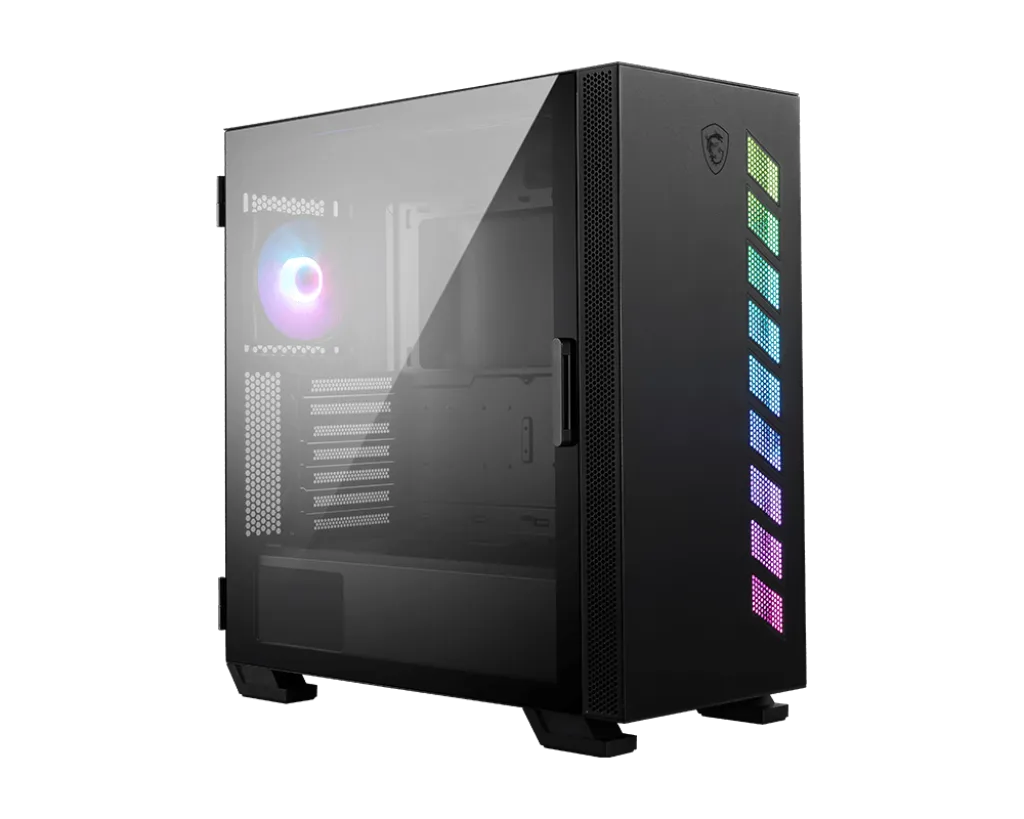 Корпус MSI MAG Vampiric 300R, Midi Tower, ATX, Black, 2x3.5"/2x2.5", 2xUSB2.0, USB-C