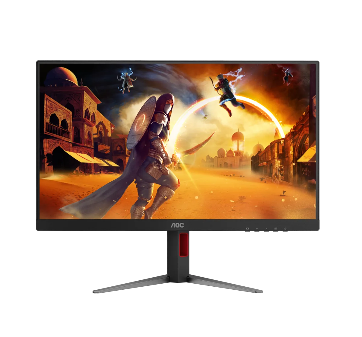 Монитор Игровой 27" AOC 27G4HA/01/00 IPS 1920x1080 200Hz 0.5ms 300cd/m 1000:1 2xHDMI 1xDP 2Wx2 Black