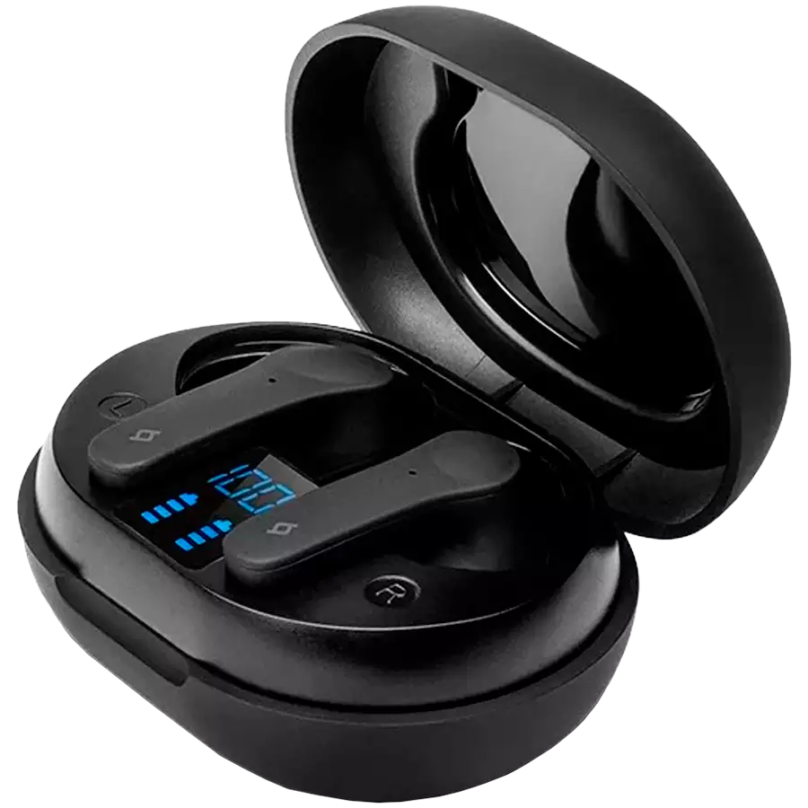 ttec SoundBeat Play TWS Bluetooth Headset, Black