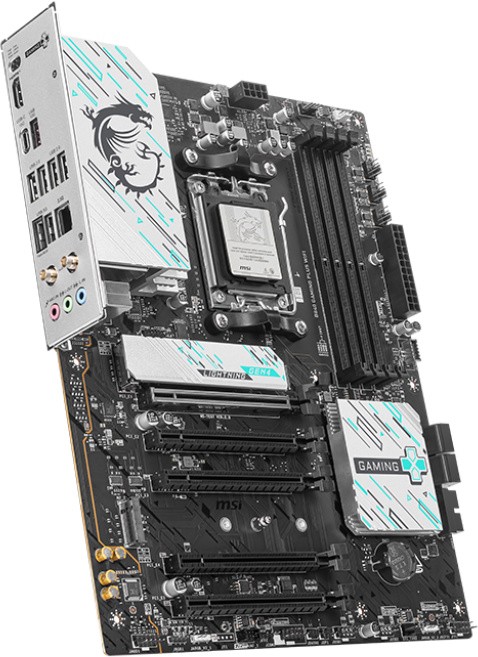Матплата MSI B840 Gaming Plus WiFi, AM5, ATX, 4DDR-5, 5хPCI-Ex16, 4SATA, 2xM.2, HDMI, 18USB