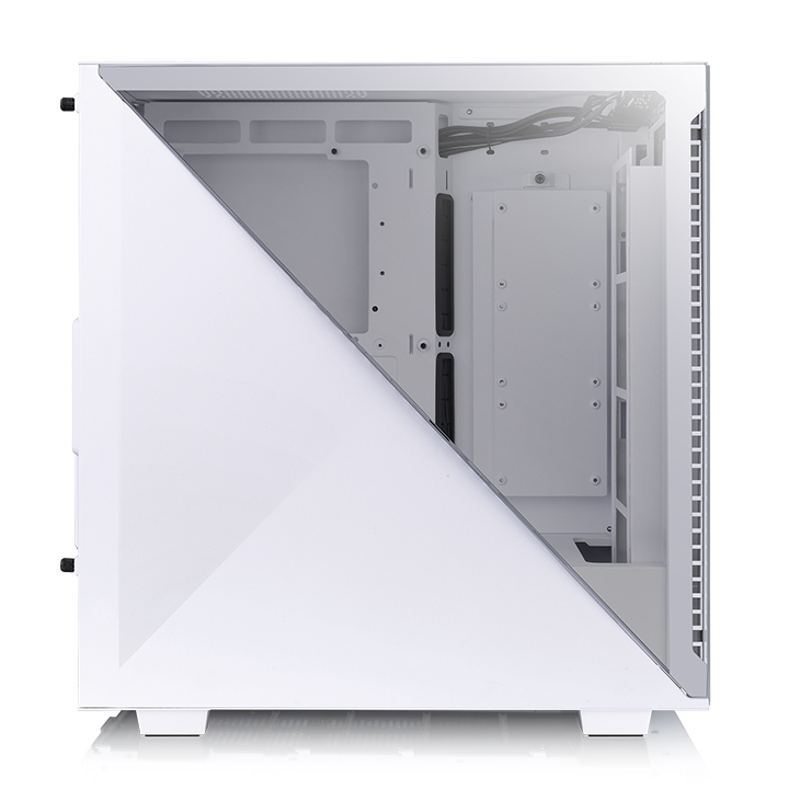 Корпус Thermaltake Divider 300 TG Snow, Midi Tower, ATX, White, 2x5.25/2x3.5"/5x2.5", 2xUSB3.0,USB-C