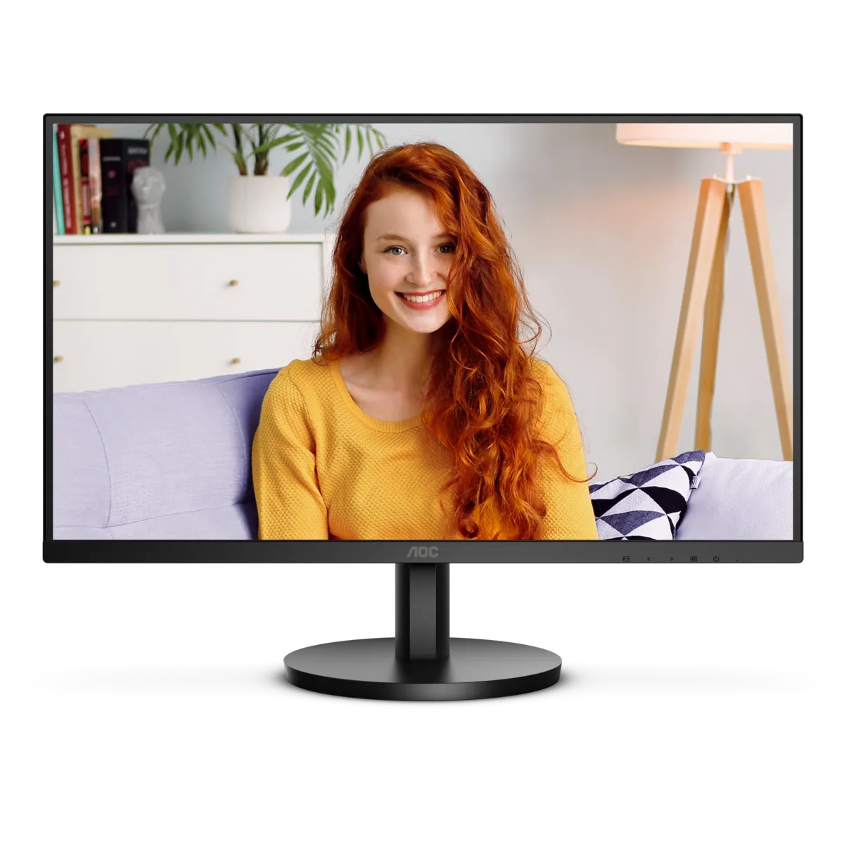 Монитор 27" AOC U27B3A/01/00 IPS 3840x2160 60Hz 4ms 350cd/m 1000:1 2xHDMI 1xDP SP 2Wx2 Black