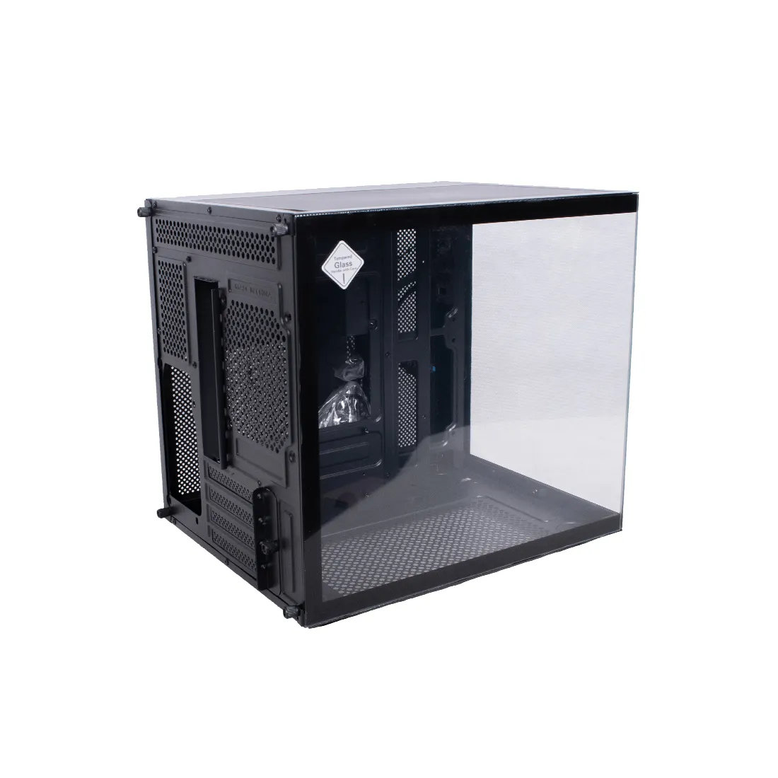 Корпус X-Game Cube, Mini Tower, m-ATX, Black, 2x3.5"/2x2.5", USB, USB3.0