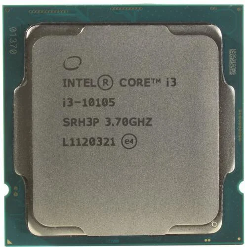 Intel Core i3-10105, S1200/4 cores/Comet Lake/3.7GHz/6MB L3/14nm/UHD Graphics 630/65W, OEM