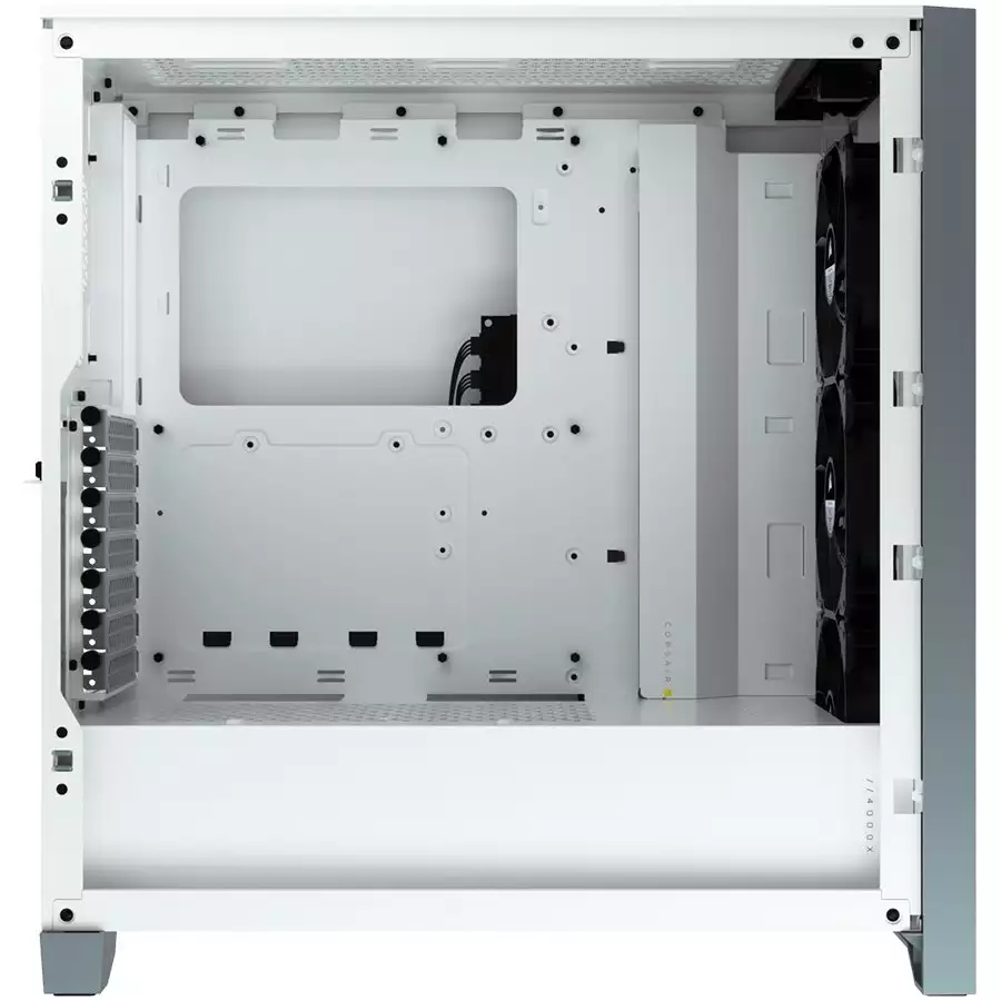 Corsair iCUE 4000X RGB Tempered Glass Mid-Tower, White