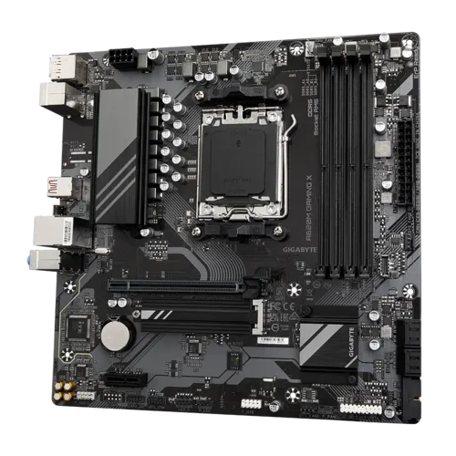 Матплата Gigabyte A620M Gaming X, AM5, mATX, 4DDR-5, 1xPCI-Ex16, 4SATA, 1xM.2, HDMI, DP, 11USB
