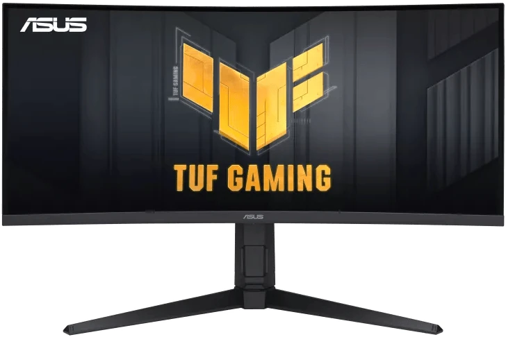 Монитор 34" Asus VG34VQL3A, Black, VA, 3440x1440@180Hz, 400кд/м2, 4000:1, 1ms, USB, 2xHDMI, 2xDP