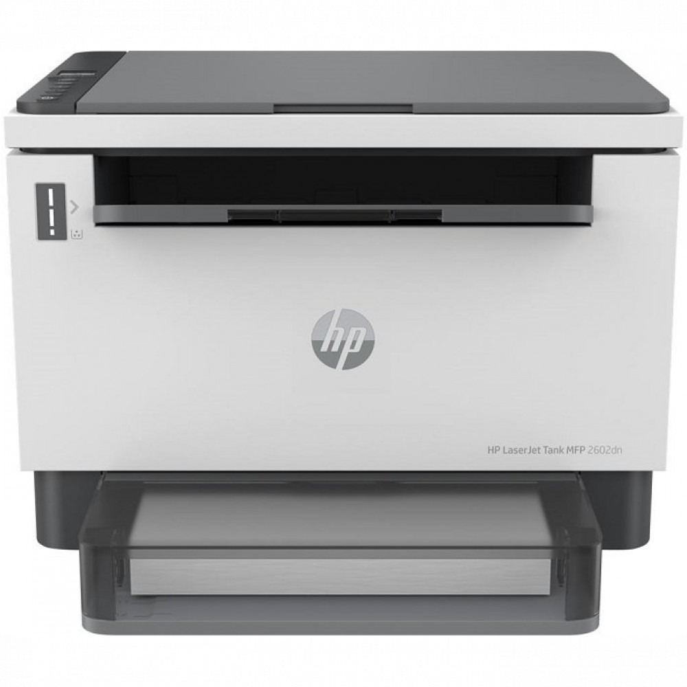 МФУ HP LaserJet Tank 2602dn, A4, print 600x600dpi, 22ppm, scan 600x600dpi, USB, LAN
