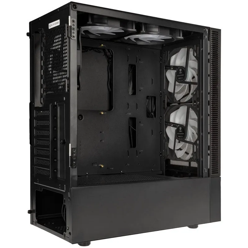 Корпус ПК без БП Kolink Observatory MX Mesh ARGB Midi Tower Case - Black