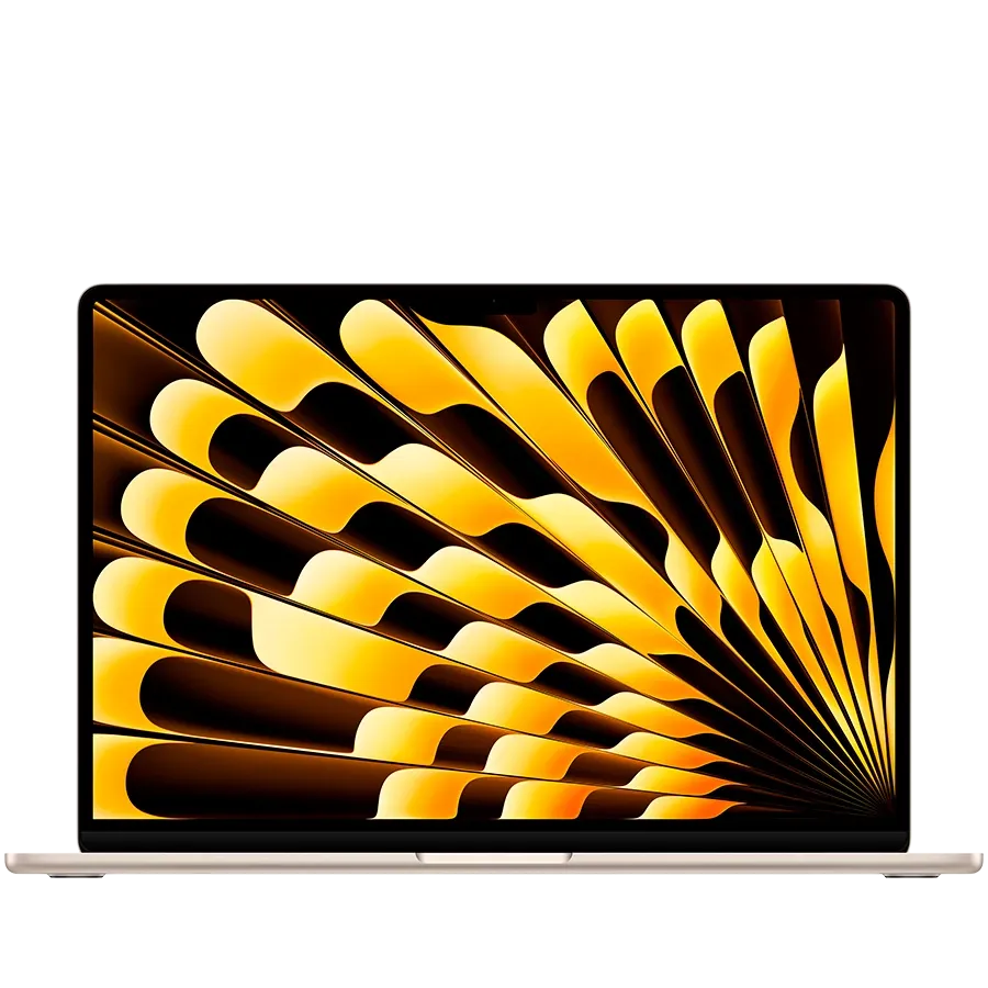 15-inch MacBook Air: Apple M4 chip with 10-core CPU and 10-core GPU, 24GB, 512GB SSD - Starlight,Model A3241