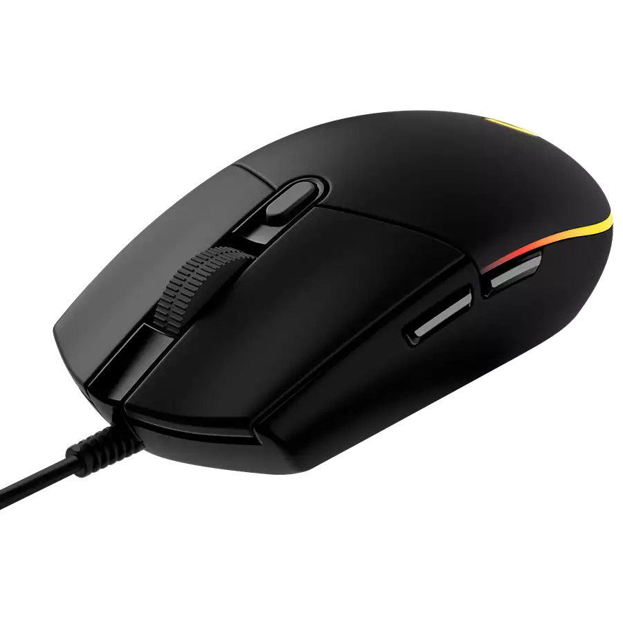 Мышь игровая Logitech G102 LIGHTSYNC, Black (арт. 910-005823, M/N: MU0054)