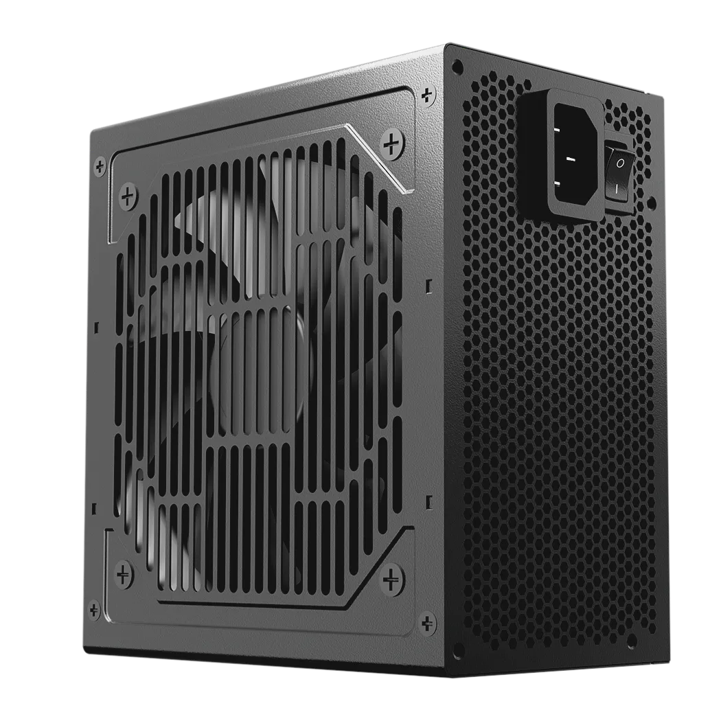 Блок питания PCCooler KF550, 550W, Non Modular, 80 PLUS White, Fan 120mm, Черный P3-F550-W1H