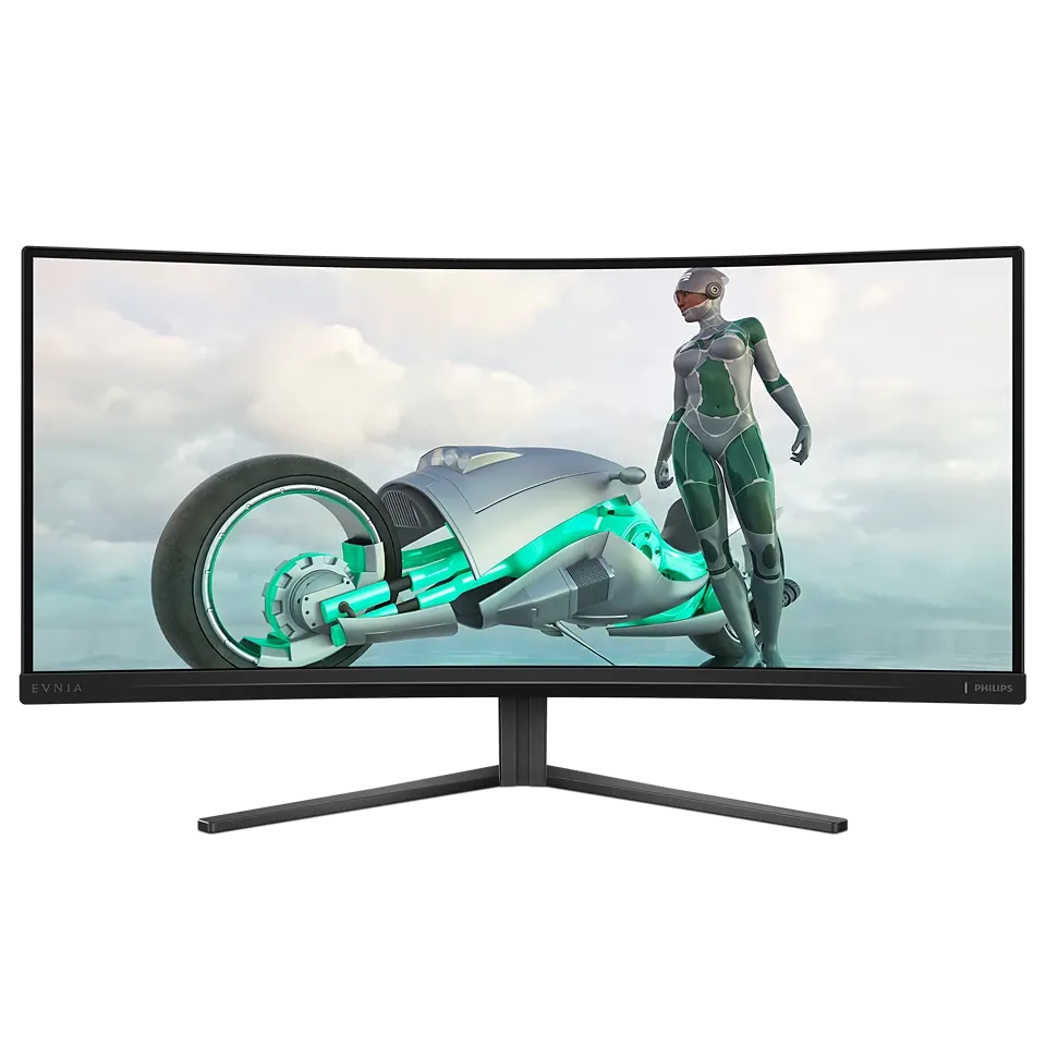 Монитор 34" PHILIPS 34M2C3500L/01 VA 3440x1440 180Hz R1500 300кд/м 0,5мс 4000:1 1DP 2HDMI