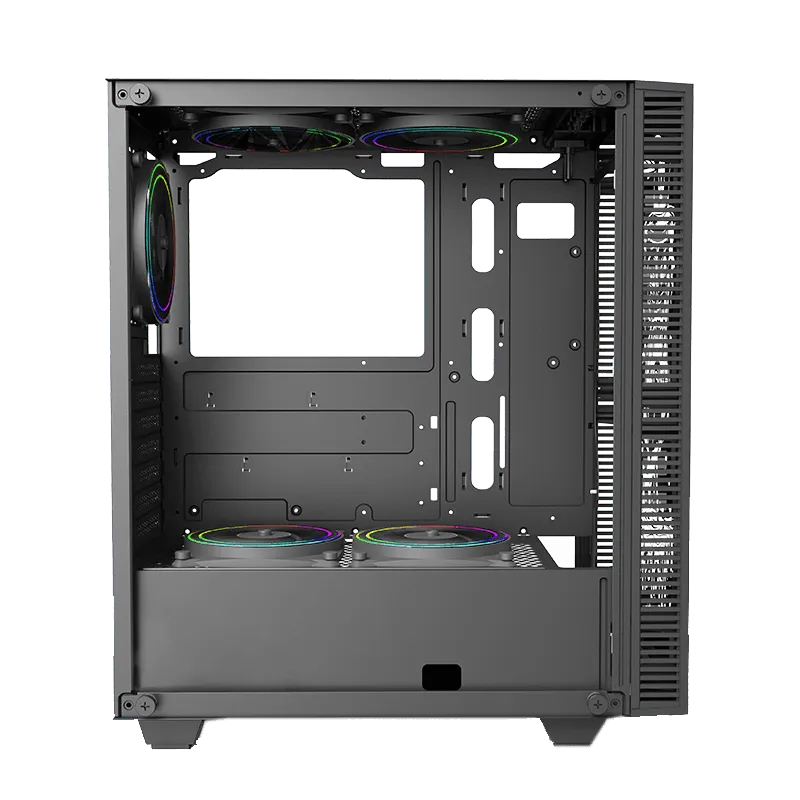 Корпус GameMax Kreator (MFG.A3612), Midi Tower, ATX, Black, 2x3.5"/2x2.5", USB2.0, USB3.0