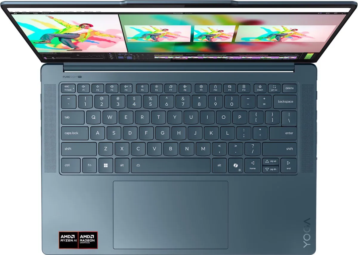 Ноутбук Lenovo Yoga Pro 7 14AKP10, Ryzen AI 7 350/14.5"3K/32GB/1TB/Radeon 860M Graphics/W11SL