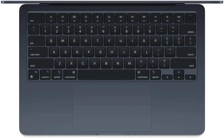 Ноутбук Apple MacBook Air A3114, Apple M3/15"Retina/8GB/256GB/10-core GPU/MacOS/Midnight