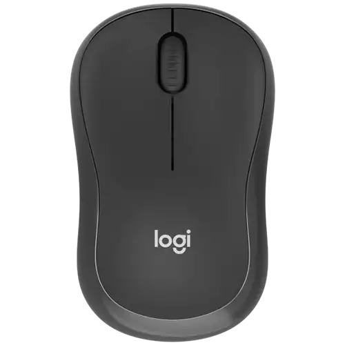Мышь беспроводная Logitech M240 Silent Graphite Bluetooth (черная, оптическая, 400-4000dpi, бесшумная)