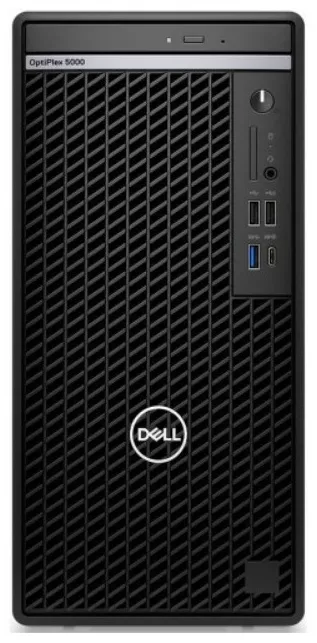 Компьютер Dell/OptiPlex 5000/Tower/Core i3/12100/3,3 GHz/8 Gb/SATA 3.5"/1000 Gb/DVD+/-RW/Graphics/UHD 730/256 Mb/Windows 10/Pro/64/kbd/no mouse