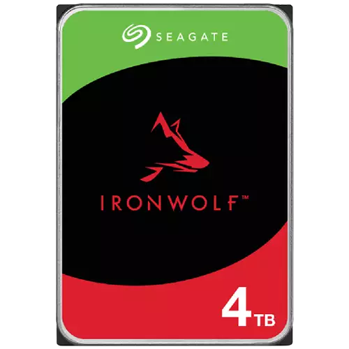 Жесткий диск для NAS систем  4Tb HDD Seagate IronWolf SATA 6Gb/s 5400rpm 3,5" 256Mb MTBF 1млн. часов ST4000VN006