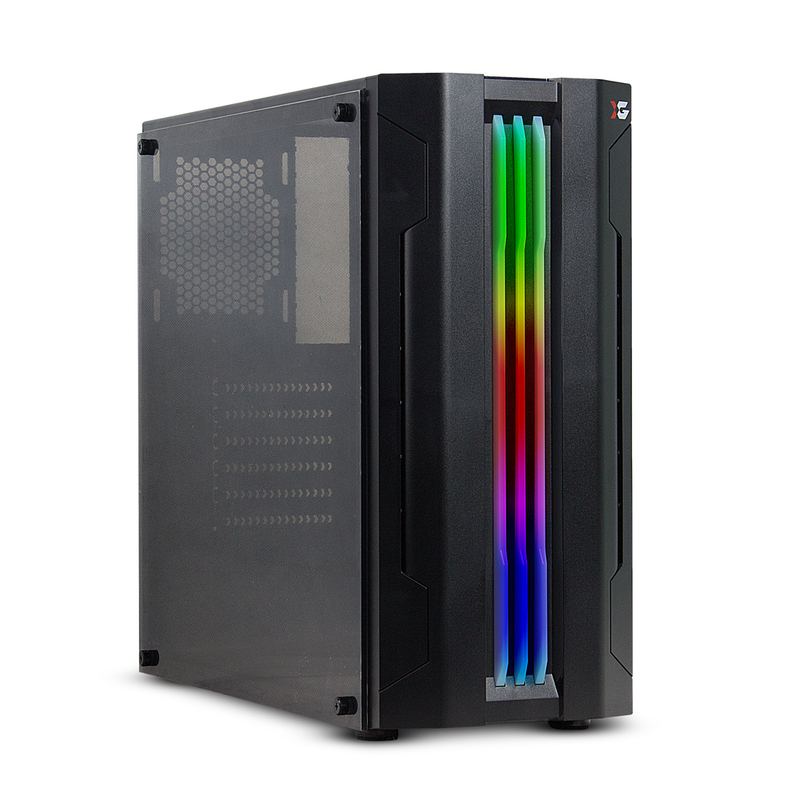 Корпус X-Game Thor, Midi Tower, ATX, Black, 2x3.5"/3x2.5", USB, USB3.0, RGB