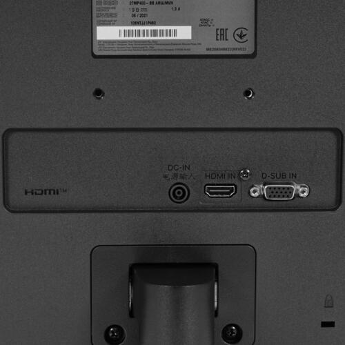 Монитор LCD 27'' 16:9 1920х1080(FHD) IPS, 250cd/m2, 1000:1, 10М:1, 5ms, VGA, DVI, HDMI, Tilt, Audio out, 2Y, Black