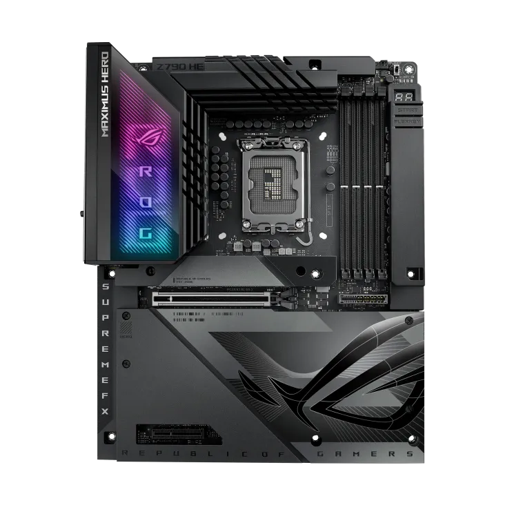 Матплата Asus ROG Maximus Z790 Hero BTF, iZ790, S1700, 4DDR-5, 4SATA, 5xM.2