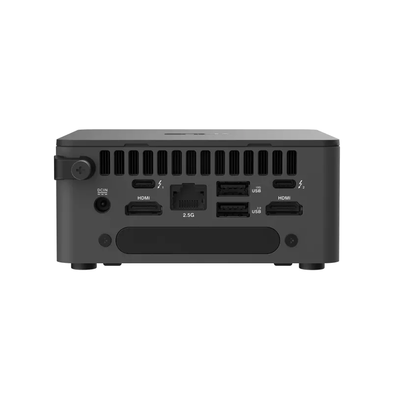 ASUS NUC 13pro/RNUC13ANHI500002I/Intel Core i5-1340p/Intel Iris Xe Graphics/4xUSB/M.2 22x80 NVMe; 22x42 SATA/2.5'' SATA slot/2,5Gbe LAN/2xHDMI/ 2x Thunderbolt 4 (USB-C+DP)/no Storage/no RAM/AX211.NGWG.NV/no OS/EU Cord/Tall Kit(L6)/EAN:4711387502730