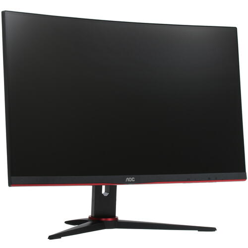 Изогнутый профессиональный игровой монитор 27" AOC C27G2ZE/BK VA 1920x1080 240Hz 0,5ms 300cd/m Curved  3000:1 Радиус кривизны1500R 2xHDMI DP Black/Red