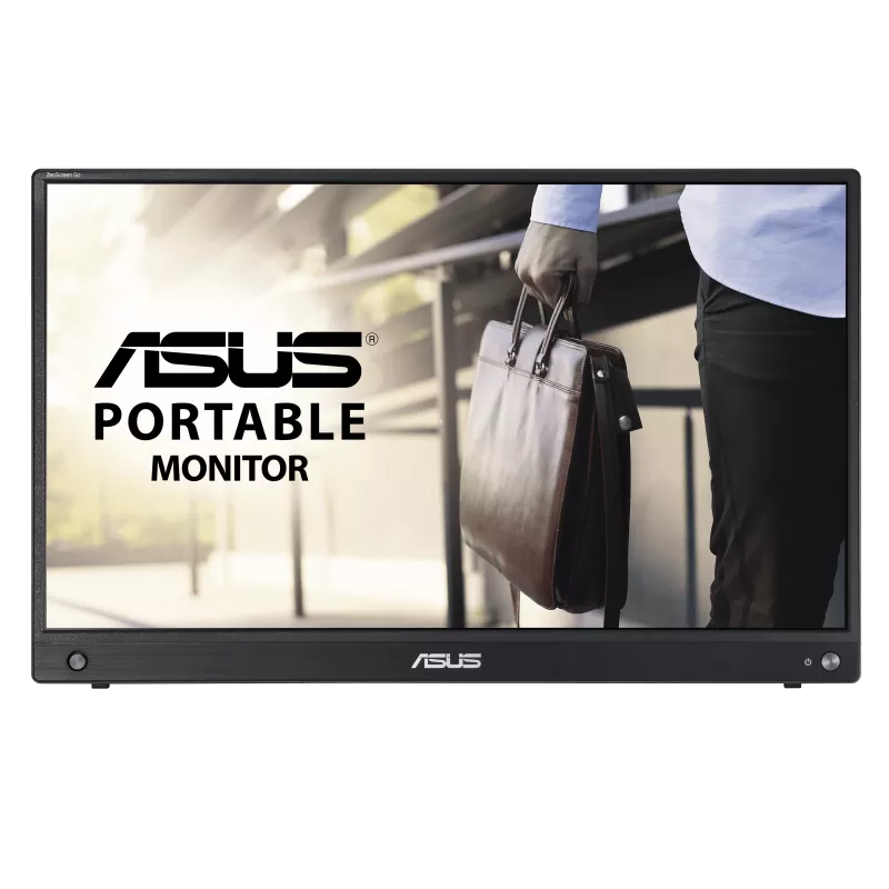 Монитор 15.6" Asus ZenScreen GO MB16AWP, Black, IPS, 1920x1080@60Hz, 250кд/м2, 1200:1, miniHDMI