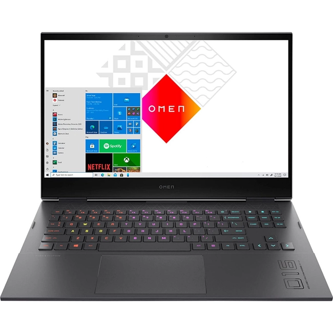 Ноутбук HP Omen 16-c0057ur, Ryzen 7 5800H/16.1"FHD/16GB/512GB/GF RTX3070 8GB/DOS