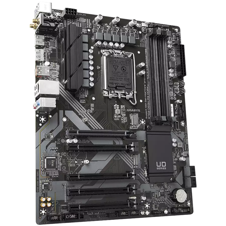 GIGABYTE MB LGA1700 B760 4 x DDR DIMM 2 x M.2 4 x SATA 1 x HDMI port 1 x DisplayPort ATX