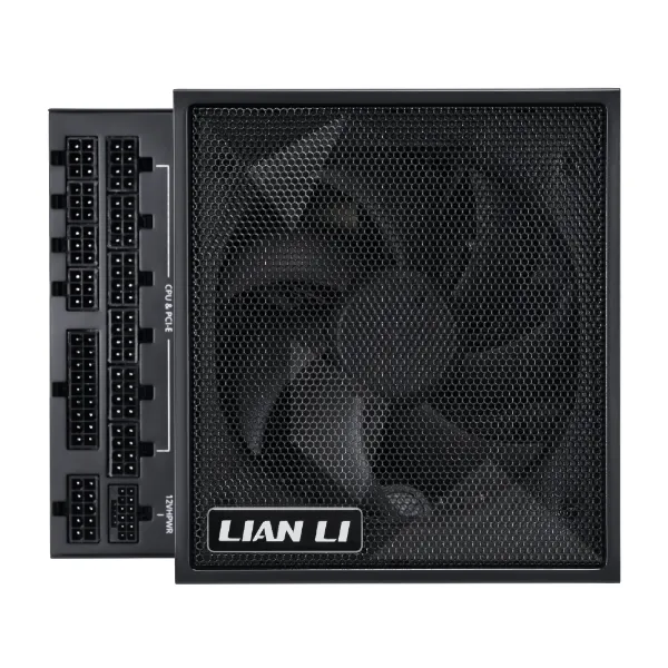 Блок питания Lian Li EG1300 BLACK 1300W Full Modular, 80+ PLATINUM, КПД 92,39%, 33.61dBA, FAN 120MM FDB, 2000rpm, Black G9P.EG1300.BE00.EU
