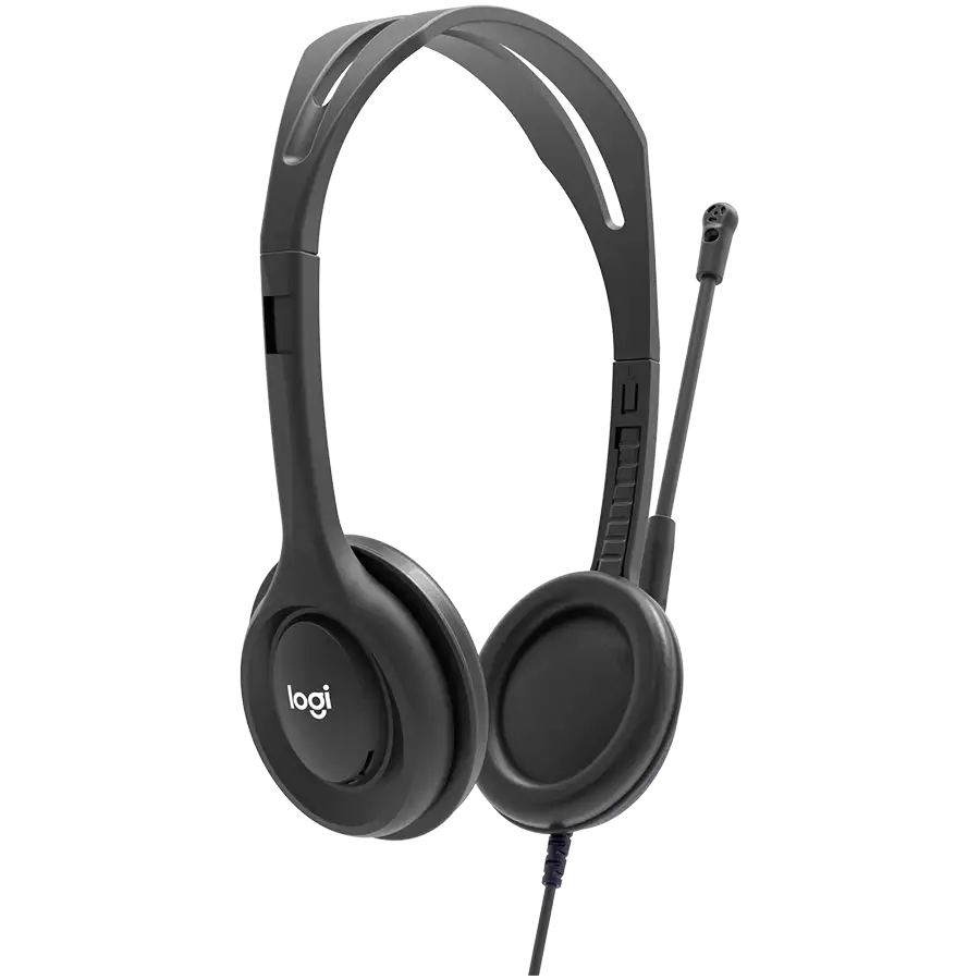 Гарнитура Logitech H111 (1 x 3.5мм, кабель 1.8м) (M/N: A-00021)